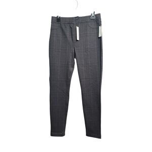 Anthropologie Sanctuary Plaid Ponte Leggings Size Large NWT Stretch 28" Inseam